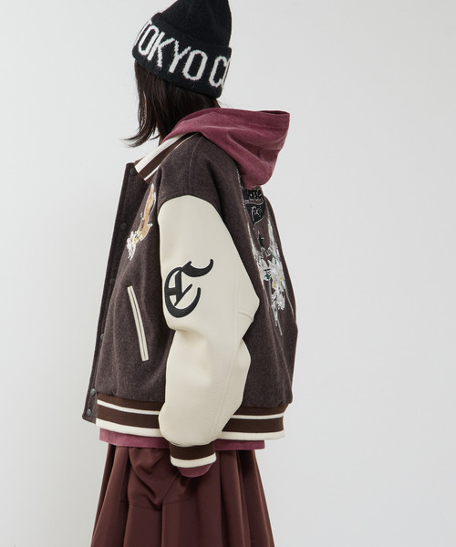 SKOOKUM（スクーカム） スタジャン 「SKOOKUM」VARSITY JACKET
