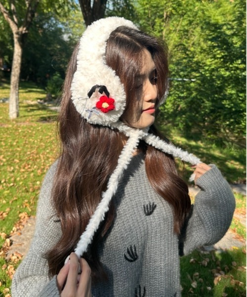 BURNER（バーナー） 耳当て イヤーマフ 「CHI SELECT」ボアフラワー