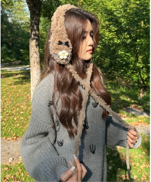 BURNER（バーナー） 耳当て イヤーマフ 「CHI SELECT」ボアフラワー