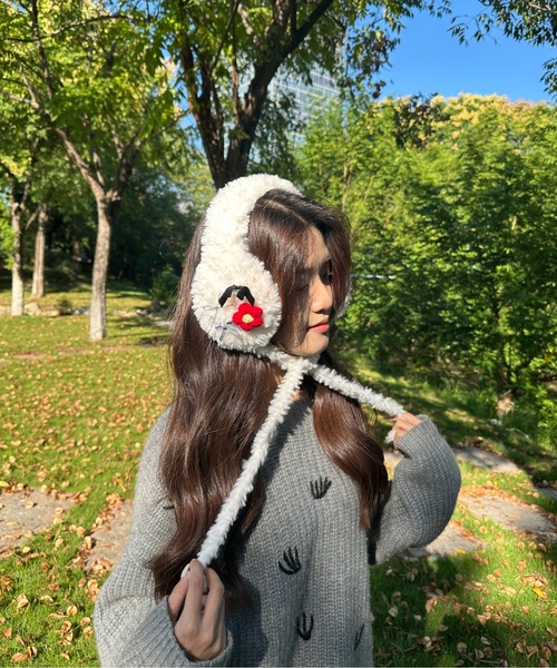 BURNER（バーナー） 耳当て イヤーマフ 「CHI SELECT」ボアフラワー