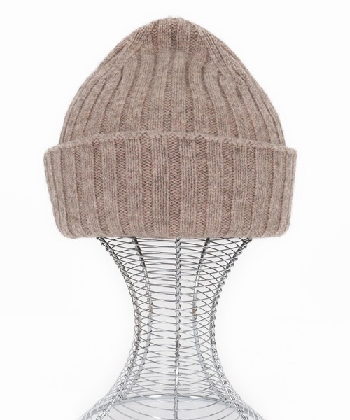 CAMBIO（カンビオ） ニット帽 ニットキャップ mko13180-Pure Yak Knit