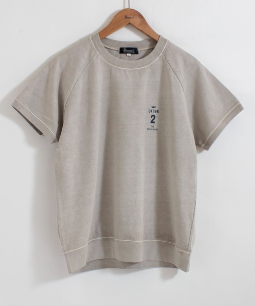 「ALL ORDINARIES」 半袖Tシャツ M ライトグレー レディース_画像4