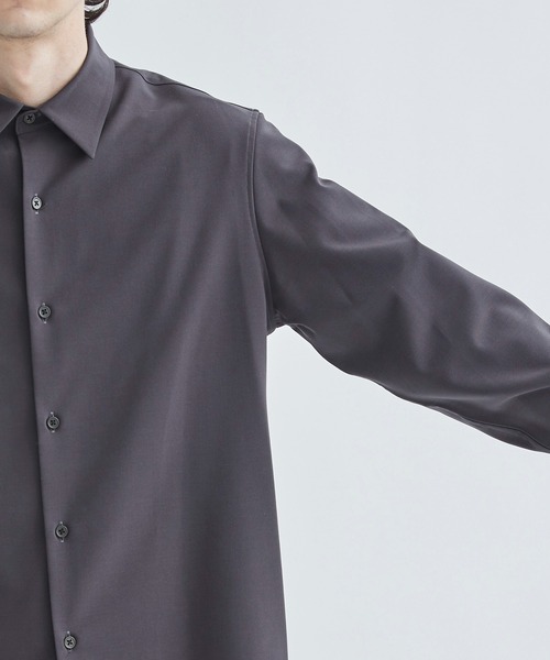 CITY 「CITY」 長袖シャツ 3 ブラック メンズ : ZOZOTOWN Yahoo!店