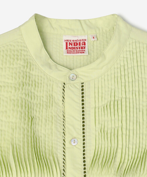 「Bshop」 半袖チュニック 1 オフホワイト レディース_画像5