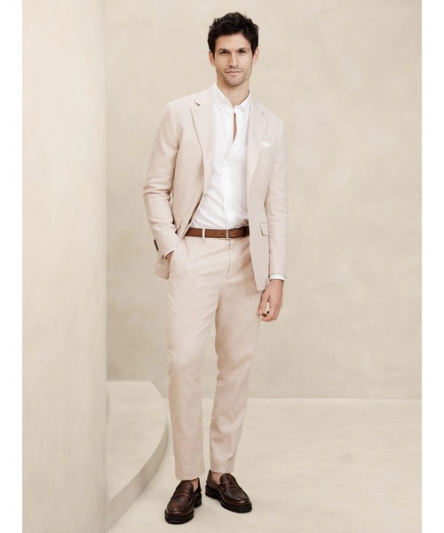 「BANANA REPUBLIC FACTORY STORE」 パンツ 31W 30L ナチュラル メンズ_画像5