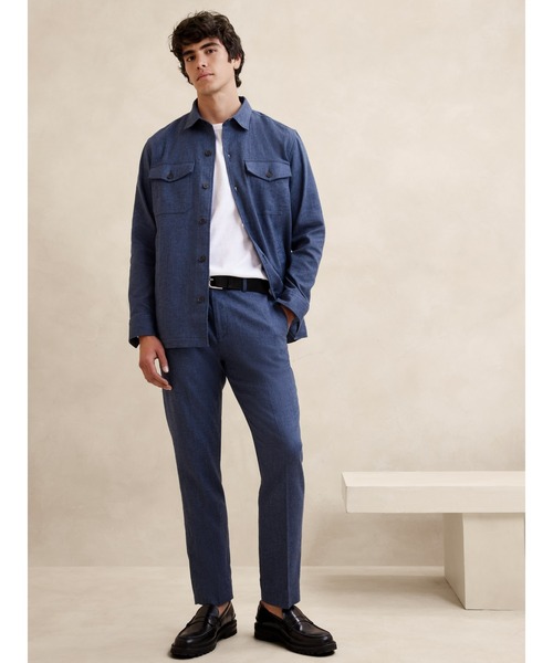 「BANANA REPUBLIC FACTORY STORE」 パンツ 31W 30L ナチュラル メンズ_画像6