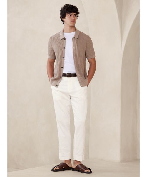 「BANANA REPUBLIC FACTORY STORE」 パンツ 31W 30L ナチュラル メンズ_画像8