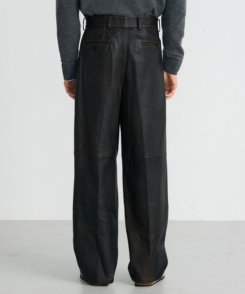 Edition（エディション） スラックス クラッシュレザー スラックス