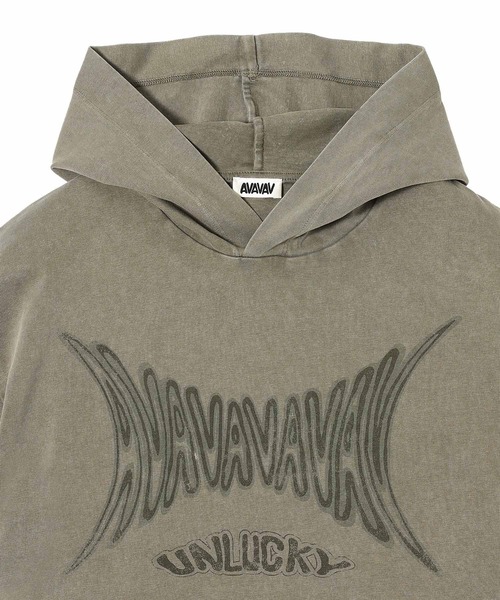tシャツ Printed Hooded T-Shirt Brown S25N0165 レディース メンズの画像