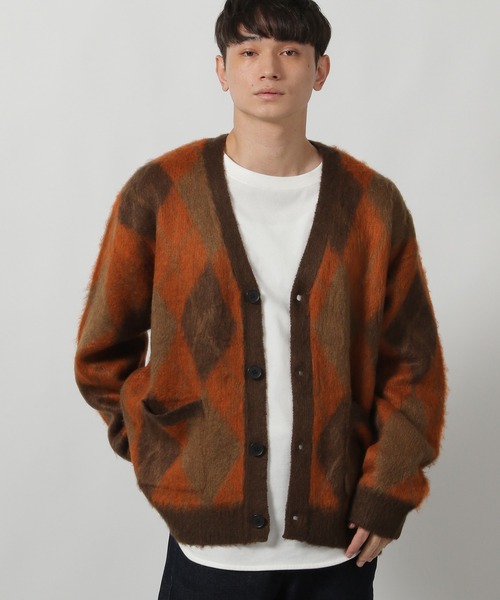 LAKOLE（ラコレ） カーディガン 柄シャギーカーディガン / 598620