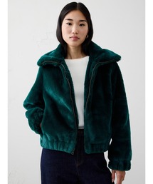 バナナリパブリック　フェイクファーブルゾン BANANA REPUBLIC（バナナリパブリック） コート アウター BANANA