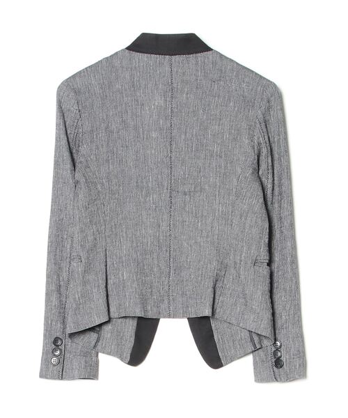 【R&B】Janice ICB（アイシービー） ノーカラージャケット 9 グレー レディース