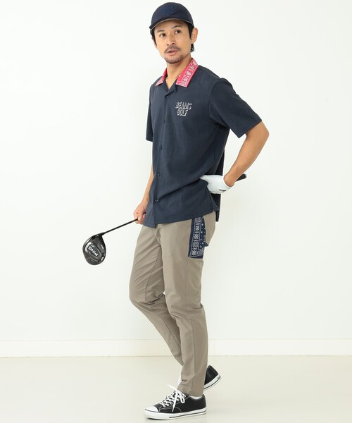 BEAMS GOLF ネイビー ゴルフパンツ BEAMS GOLF（ビームス ゴルフ） パンツ LARGE ネイビー メンズ
