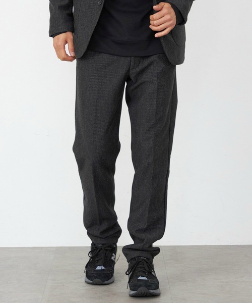 Ys for men ツイード テーパードスラックス M EDWIN（エドウィン） パンツ デニスラ ルーミーテーパード ツイード