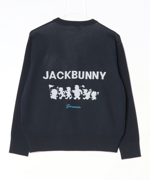 ニット セーター ジャックバニー 「ドラえもん」ダブルJQ クルーネック