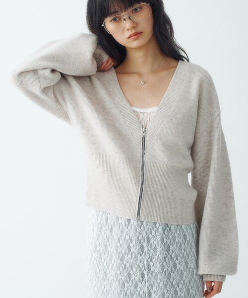 CODE A カーディガン zip form cardigan レディース : ZOZOTOWN Yahoo