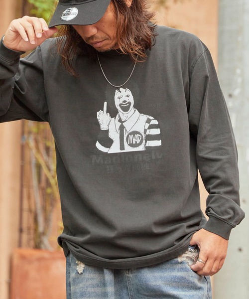 LONELY/論理 tシャツ LONELY(論理)/ロンリー ”MAD LONELY” HEAVY OZ