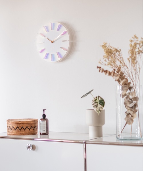 時計 EC:NEXTIME Dickens ネクスタイム Prism Clock プリズムクロック 掛け時計