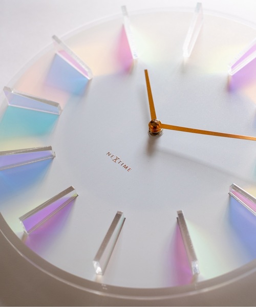 時計 EC:NEXTIME Dickens ネクスタイム Prism Clock プリズムクロック 掛け時計