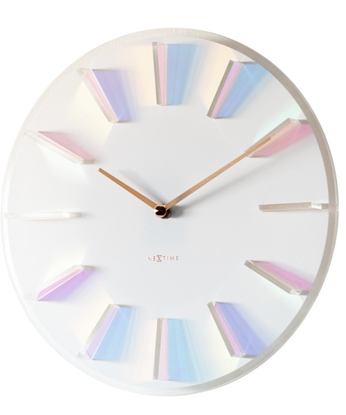 時計 EC:NEXTIME Dickens ネクスタイム Prism Clock プリズムクロック 掛け時計