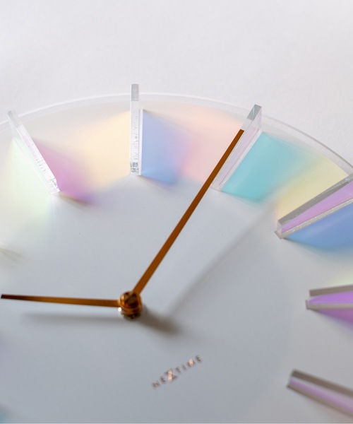 時計 EC:NEXTIME Dickens ネクスタイム Prism Clock プリズムクロック 掛け時計