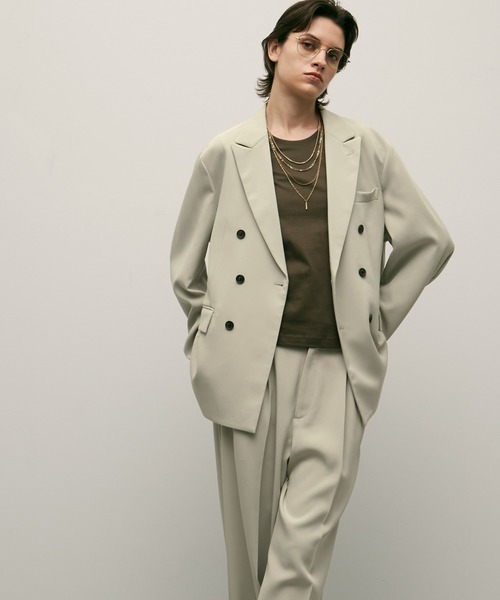 「ENDER PRODUCTS」 セットアップ M グレイッシュベージュ メンズ_画像5