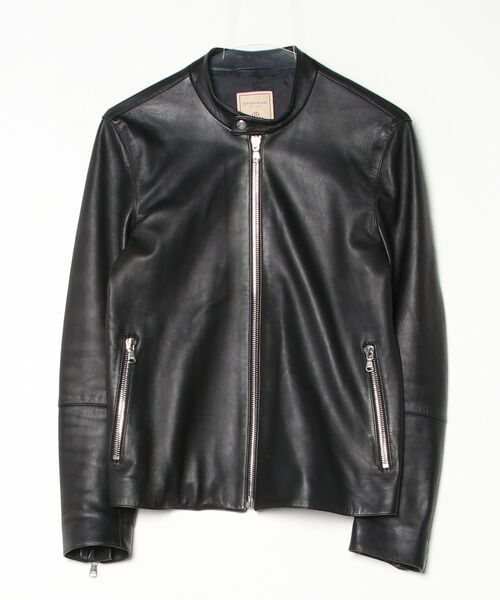 TOMORROWLAND（トゥモローランド） レザーブルゾン「denimコラボ」 44
