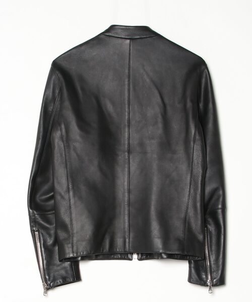 TOMORROWLAND（トゥモローランド） レザーブルゾン「denimコラボ」 44