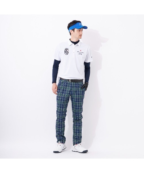 「FILA GOLF」 パンツ LL ネイビー メンズ_画像8