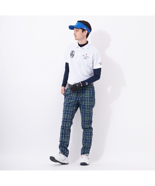 「FILA GOLF」 パンツ LL ネイビー メンズ_画像9