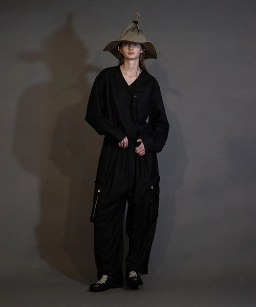 「my beautiful landlet」 長袖シャツ 1 ネイビー メンズ_画像6