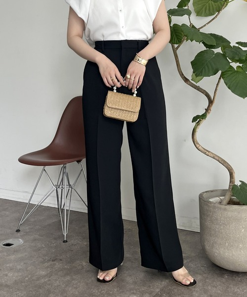 「prose verse」 スラックス - ブラック レディース_画像5