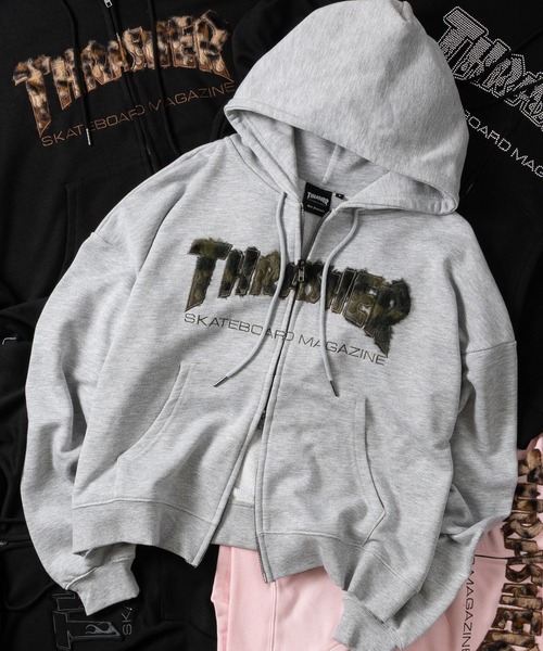 THRASHER（スラッシャー） パーカー 「at」「THRASHER/スラッシャー