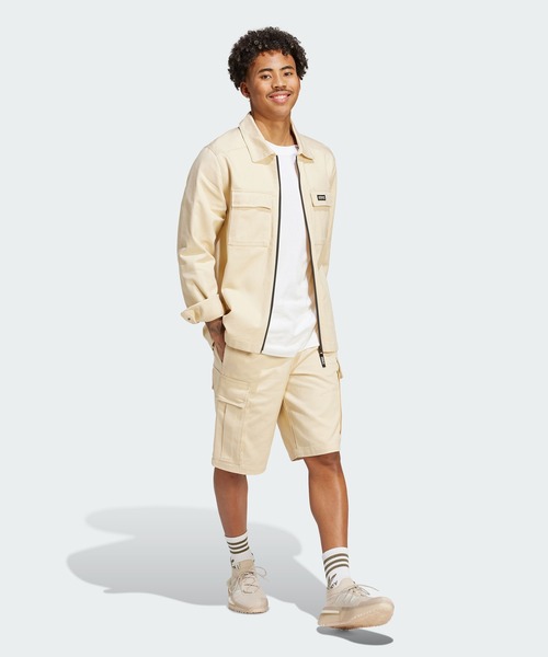 「adidas」 ブルゾン X-LARGE サンドベージュ メンズ_画像3