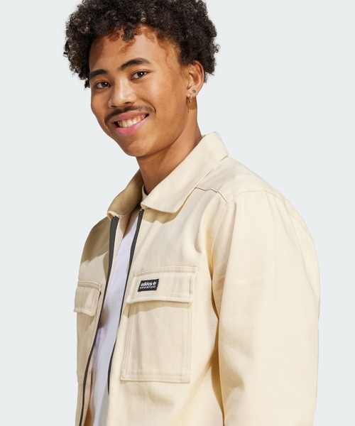 「adidas」 ブルゾン X-LARGE サンドベージュ メンズ_画像4