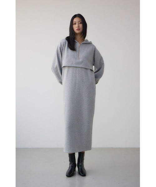AZUL BY MOUSSY（アズールバイマウジー） ワンピース レイヤード風裏