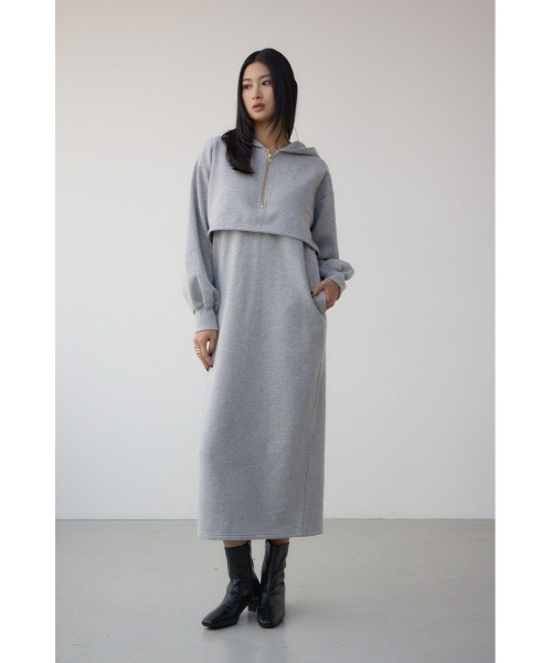AZUL BY MOUSSY（アズールバイマウジー） ワンピース レイヤード風裏 