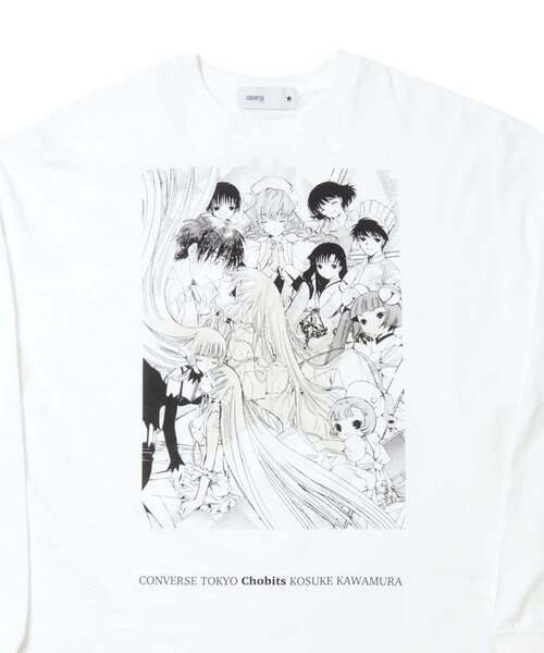 CONVERSE TOKYO tシャツ 「CLAMP」「ちょびっツ」GRAPHIC LONGSLEEVE