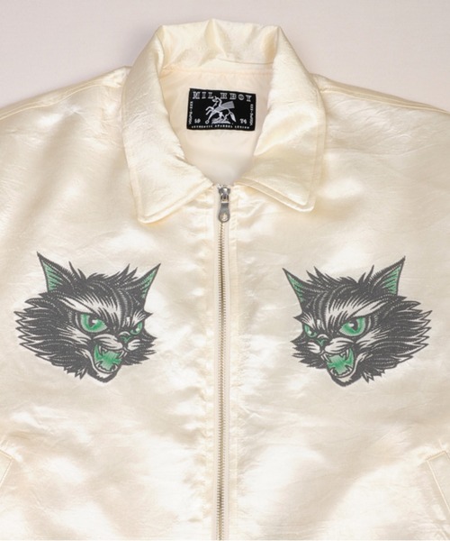 スカジャン CAT スカジャン メンズ レディースの画像