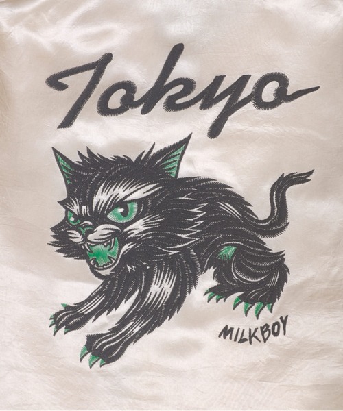 スカジャン CAT スカジャン メンズ レディースの画像