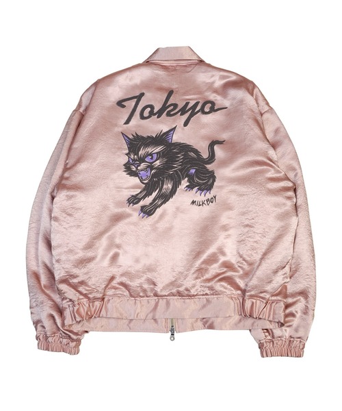 スカジャン CAT スカジャン メンズ レディースの画像