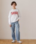 パンツ キッズ デニムカーゴパンツ キッズ 子...の詳細画像1