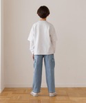 パンツ キッズ デニムカーゴパンツ キッズ 子...の詳細画像4