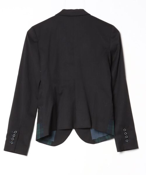 「GUILD PRIME」 テーラードジャケット 34 ブラック レディース_画像2