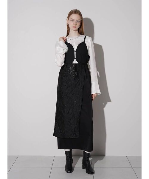 ワンピース JACQUARD DOCKING DRESS : ZOZOTOWN Yahoo!店 - 通販