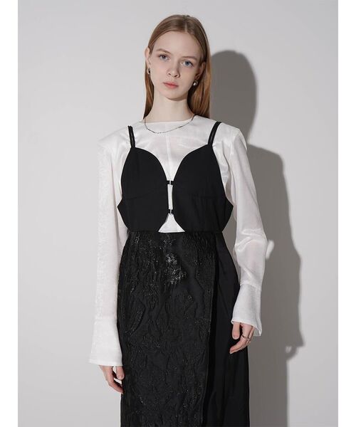 ワンピース JACQUARD DOCKING DRESS : ZOZOTOWN Yahoo!店 - 通販