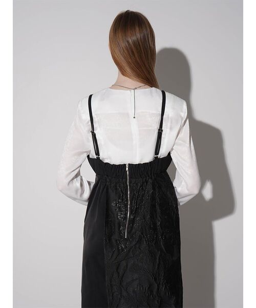 ワンピース JACQUARD DOCKING DRESS : ZOZOTOWN Yahoo!店 - 通販