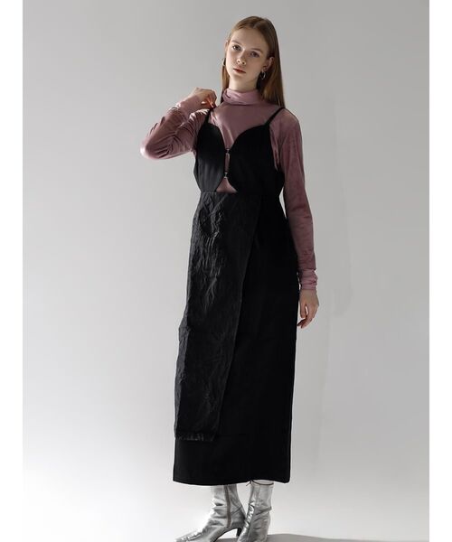 ワンピース JACQUARD DOCKING DRESS : ZOZOTOWN Yahoo!店 - 通販