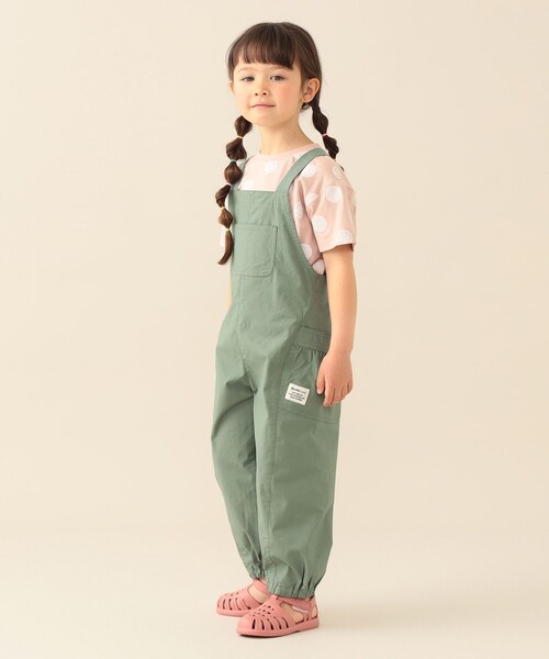 BEAMS mini（ビームス ミニ） サロペット オーバーオール テープ