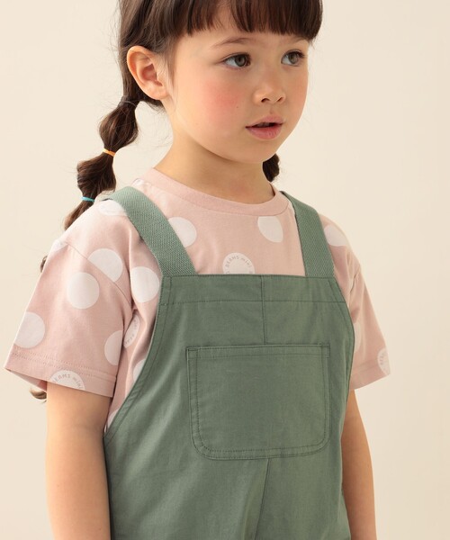 BEAMS mini（ビームス ミニ） サロペット オーバーオール テープ